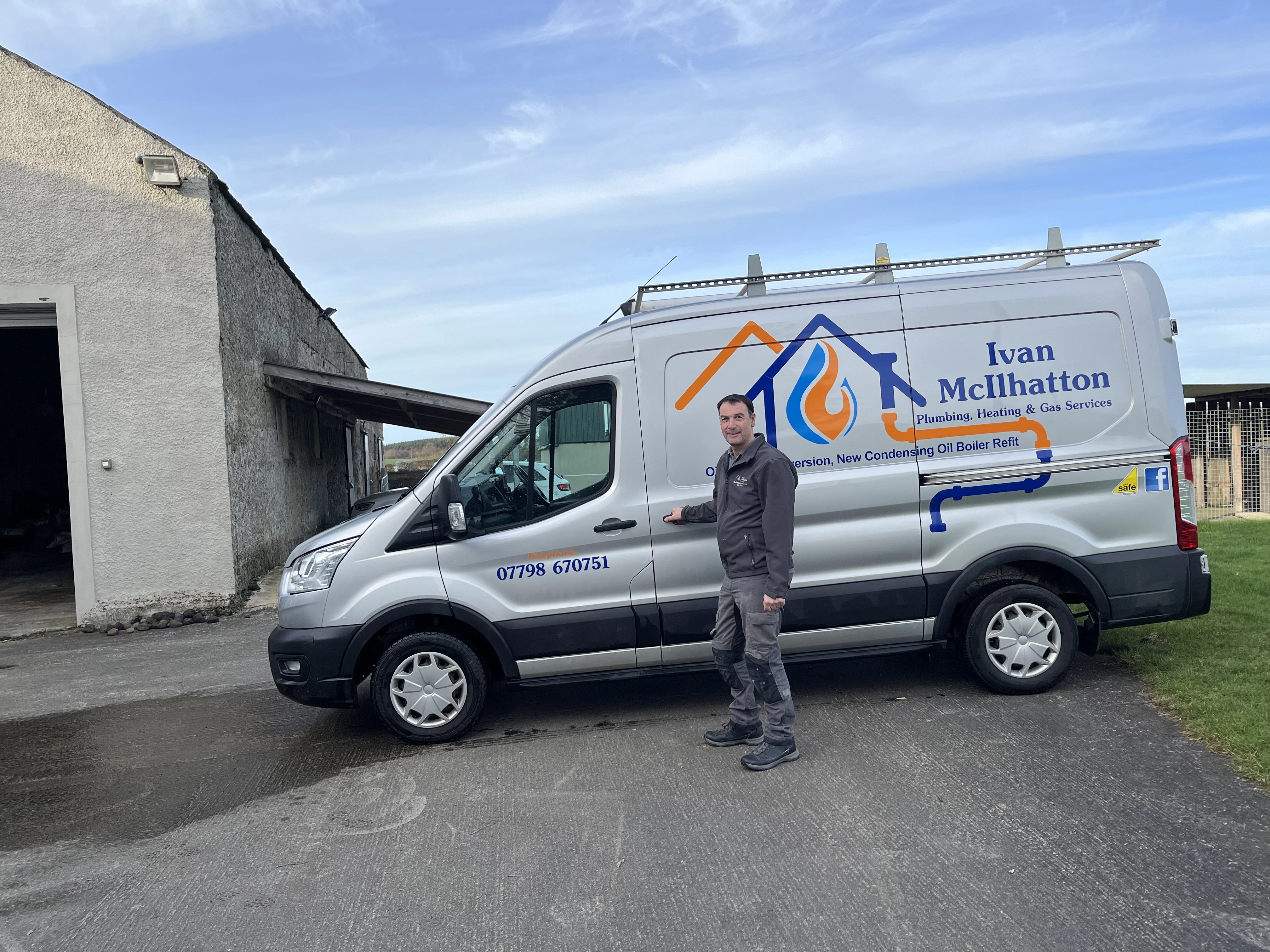 Ivan McIlhatton at work